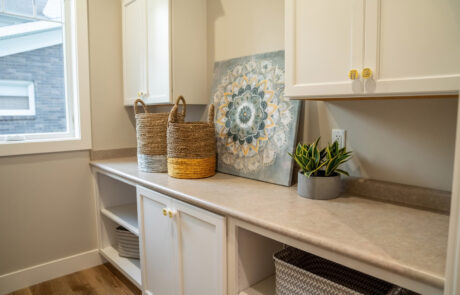 Laundry room folding area