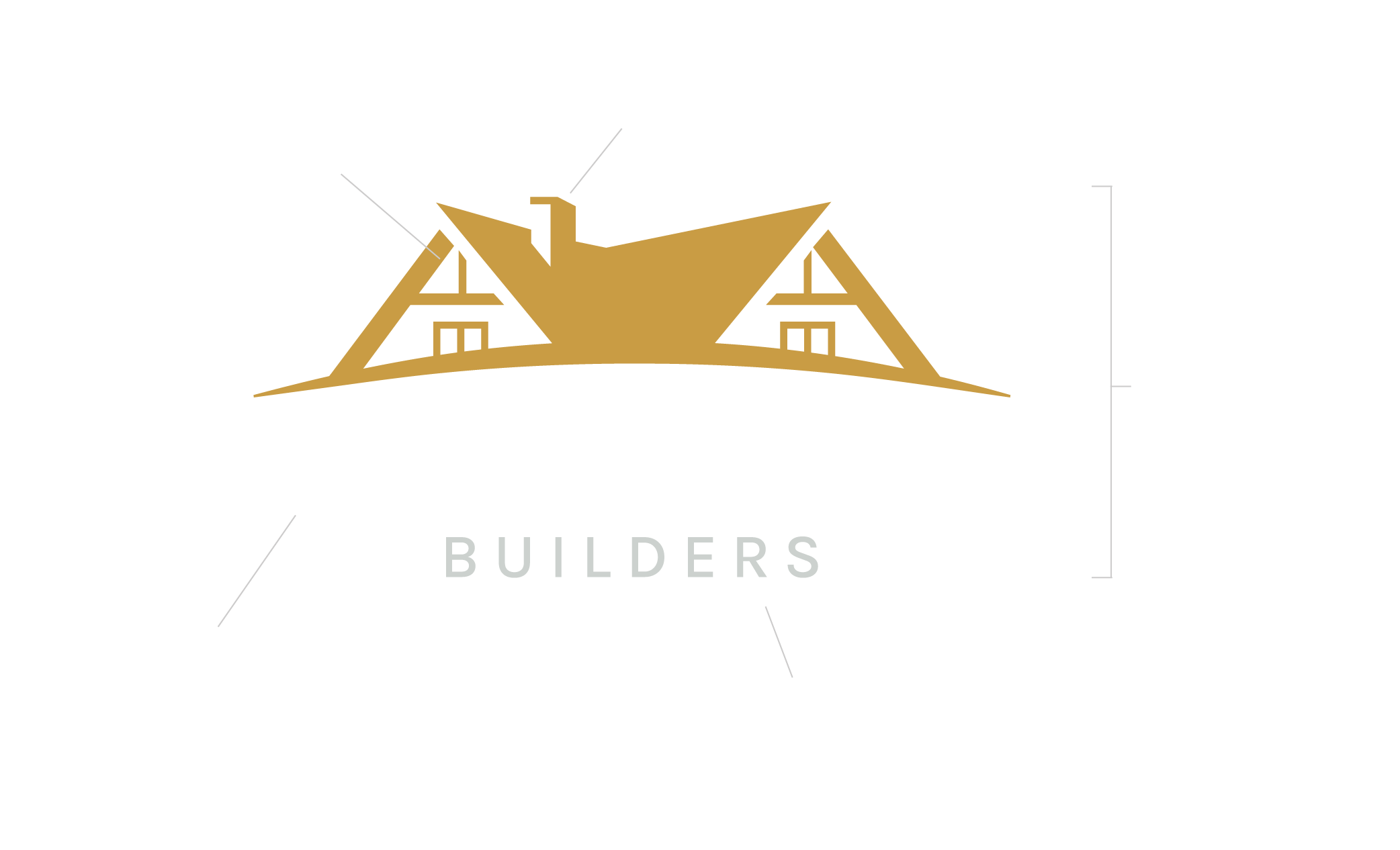 Town & Country Builders Logo Anatomy